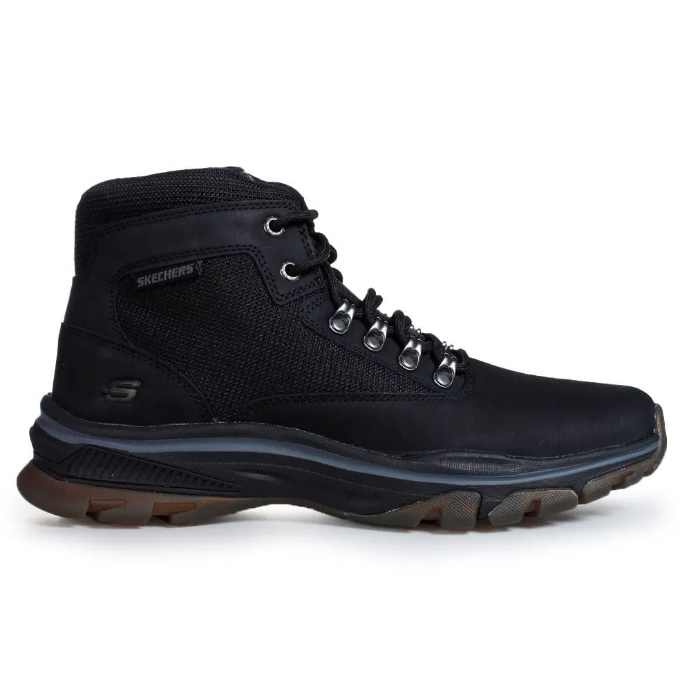 Botas de media caña Adventure para hombre de Skechers - Azul marino