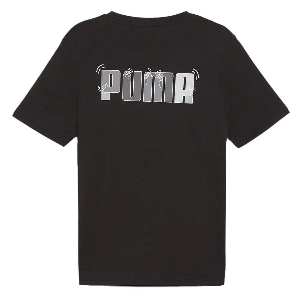 Maglietta Puma Graphics Feel Good Uomo - Nero