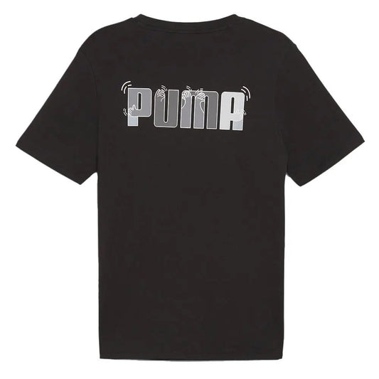 Maglietta Puma Graphics Feel Good Uomo - Nero