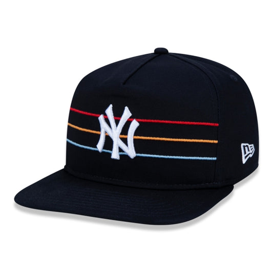 Gorra exclusiva New Era - The Golfer Gorra MLB New York Yankees Color Stripe Division Edition
