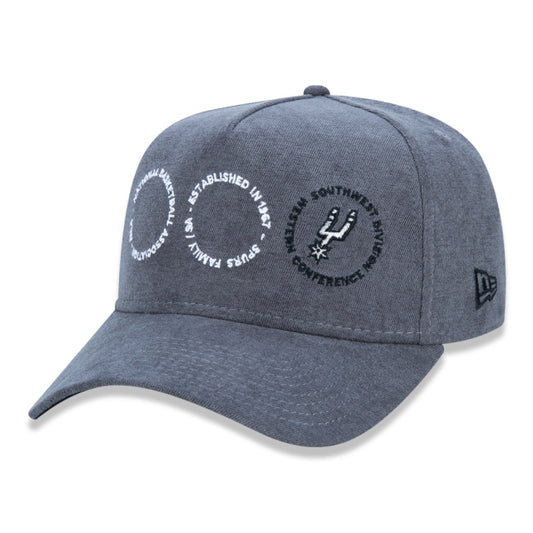 Gorra exclusiva New Era - 9FORTY San Antonio Spurs Edición NBA