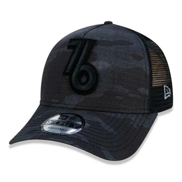 Berretto esclusivo New Era - 9FORTY Philadelphia 76ers NBA Digital Camo Edition