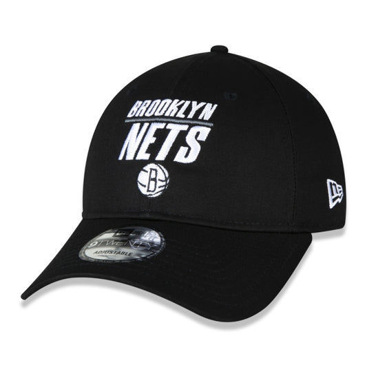 Gorra exclusiva New Era - 9TWENTY NBA Brooklyn Nets Gorra Sport Half Edition