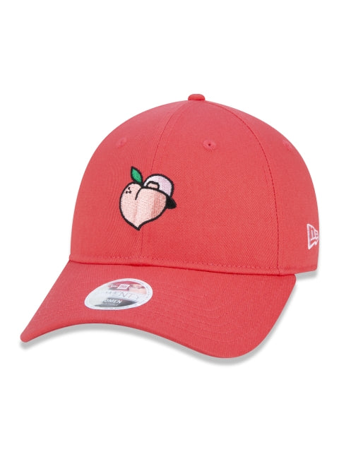 Gorra exclusiva New Era - Gorra de mujer 9TWENTY Fruit Fun Peach Edition