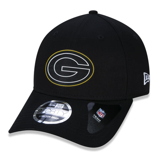 Gorra exclusiva New Era - Gorra 9FORTY Stretch Snap Green Bay Packers Edición Oficial NFL Draft 2020