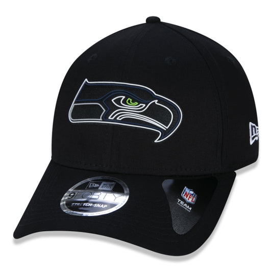 Gorra exclusiva New Era - 9FORTY Stretch Snap Gorra oficial NFL Draft 2020 de los Seattle Seahawks