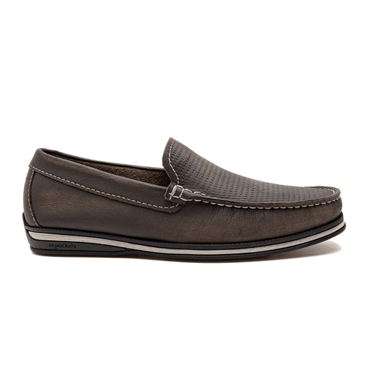 Democrata Easy Ted Men's Brown Smoke Loafers