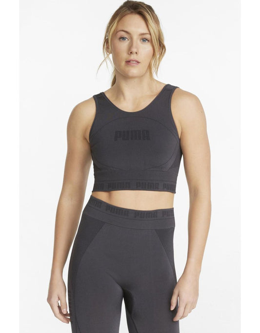 Puma Evoknit Nero Crop Top