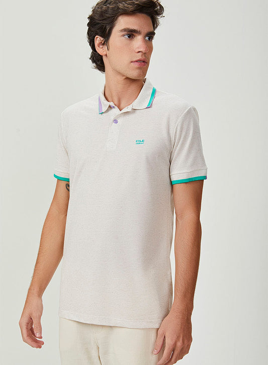 Polo Brasile in lino
