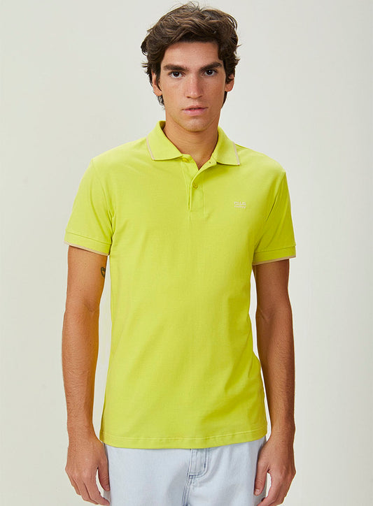 Short Sleeve Polo Shirt with Embroidery CLC
