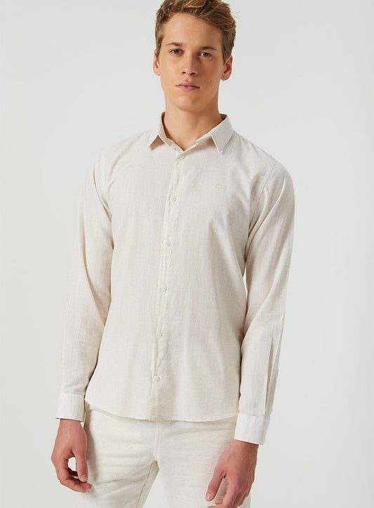 Slim Fit Linen Shirt