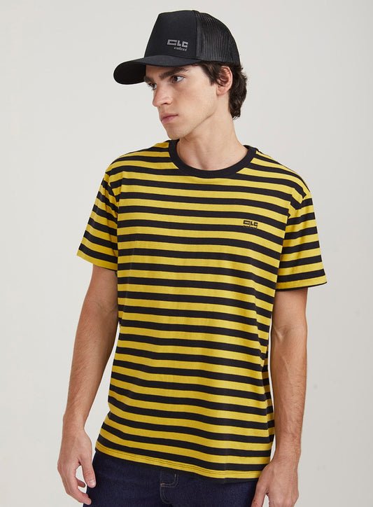 Striped Short Sleeve T-Shirt Clc
