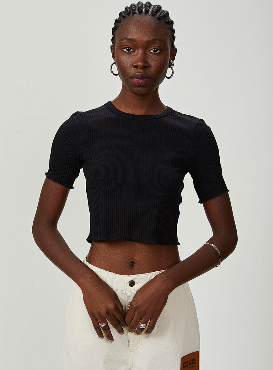 Blusa CLC acanalada