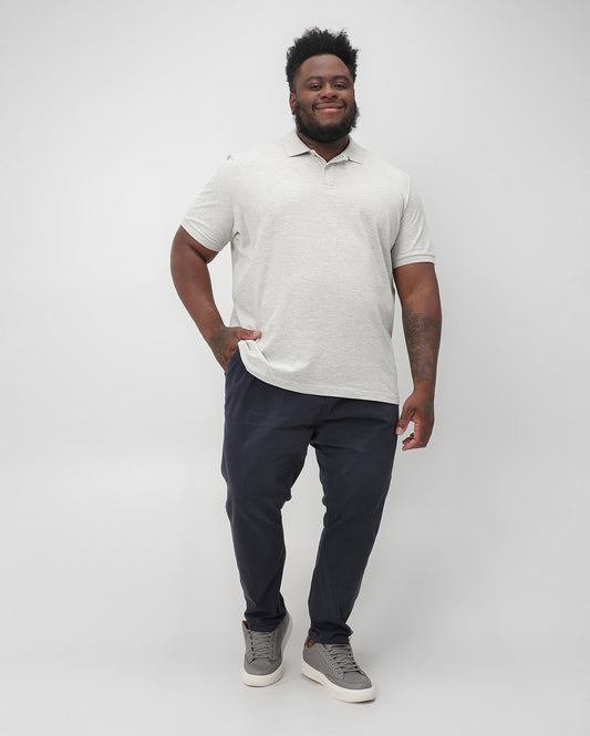 Men's Plus Size Blue Chino Jeans | Pool Jeans