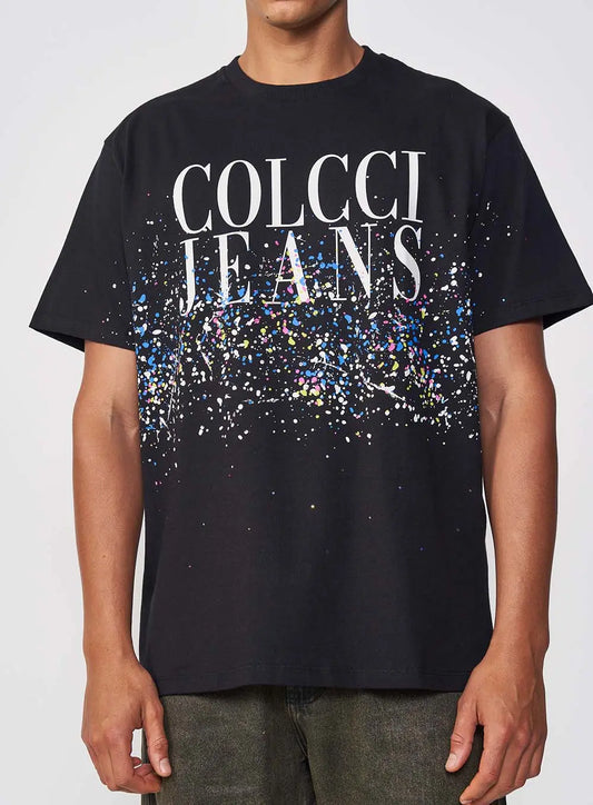 Maglietta Paint Splatter da uomo