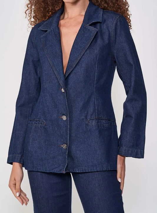 Blazer vaquero
