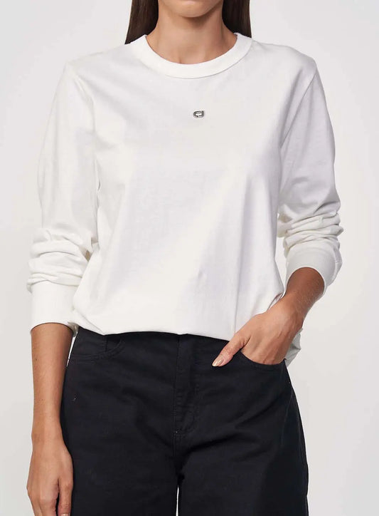 Camiseta recta de manga larga