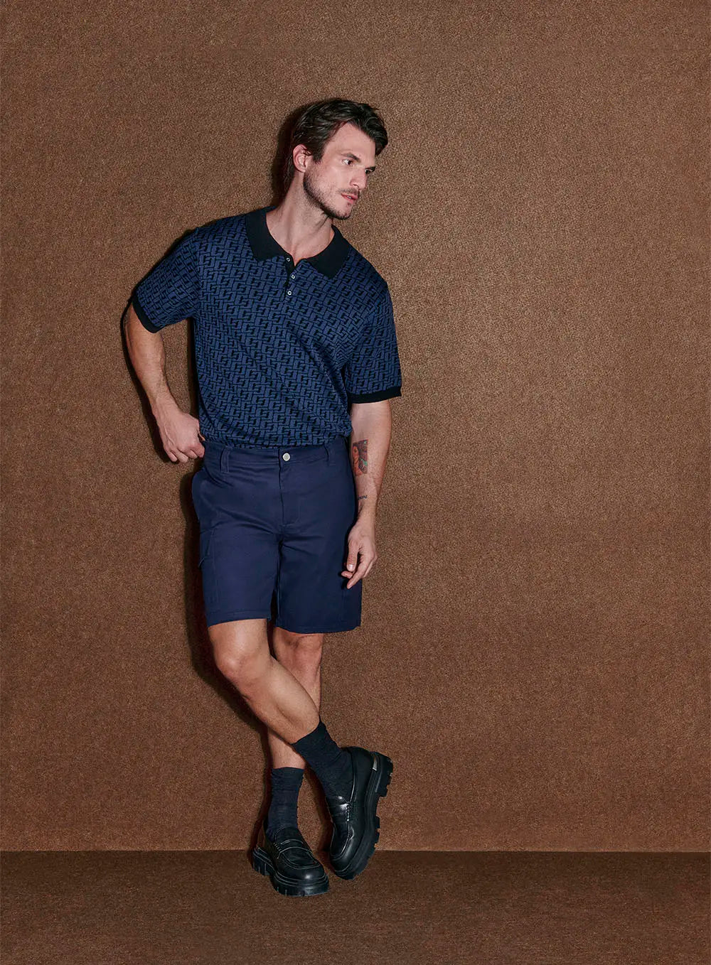 Esclusiva Polo stampata