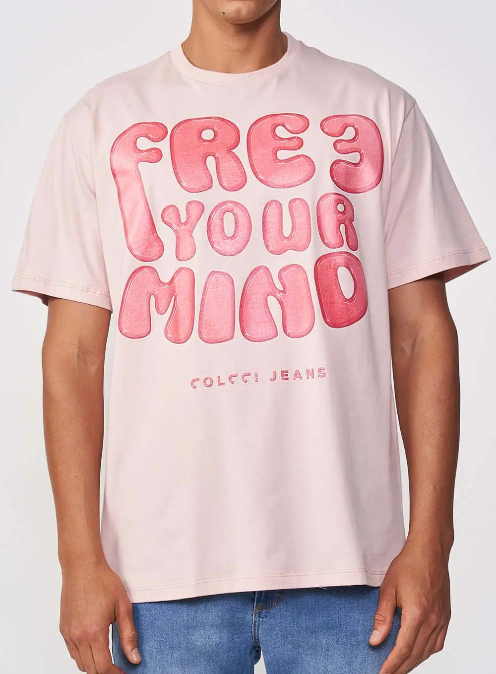 Camiseta para hombre "Libera tu mente