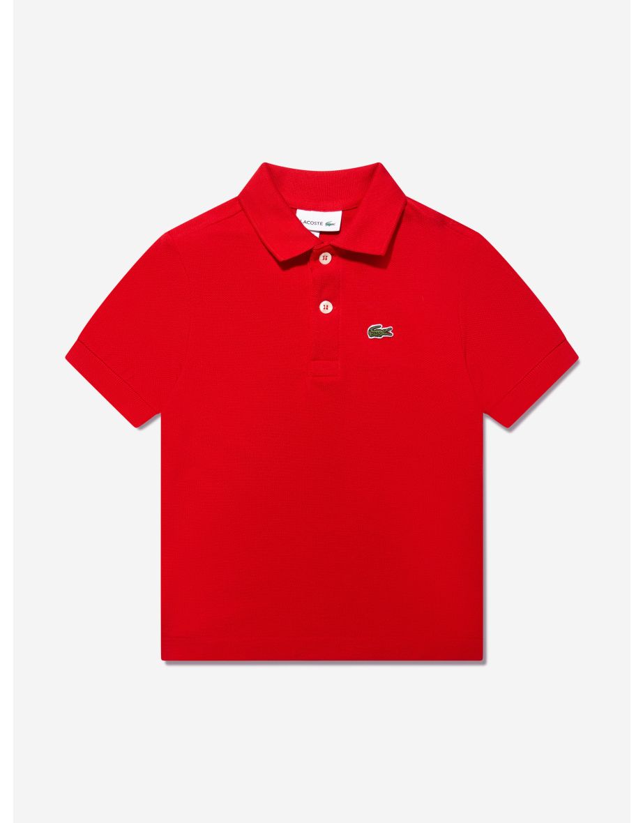 Lacoste Boys' Cotton Piqué Polo Shirt