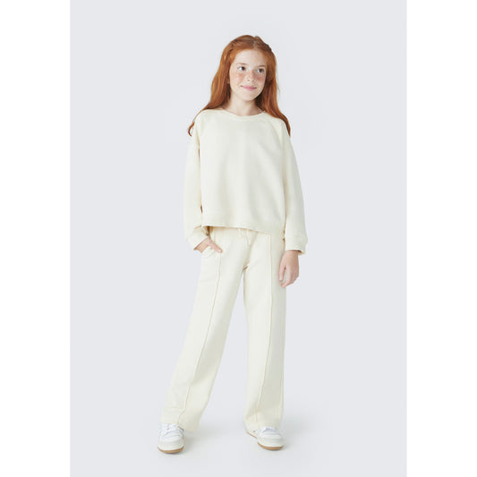 Sudadera con forro polar para niña
