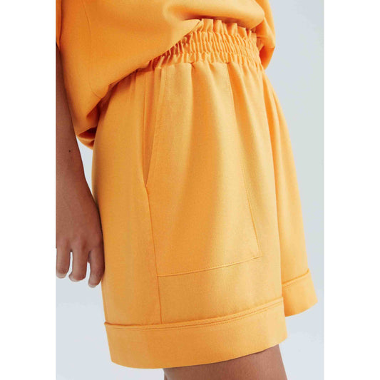 Shorts masculinos de linho de cintura alta