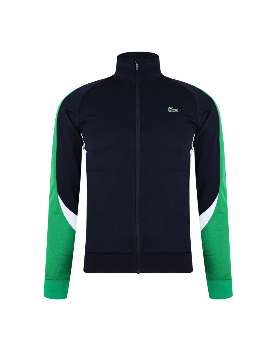 Moletom Lacoste Performance com zíper completo para homens