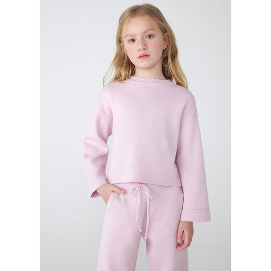 Maglia a maniche lunghe da bambina