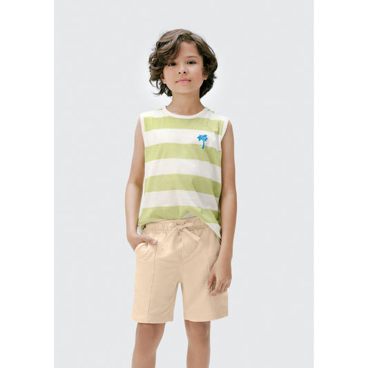 Boys' Sweatshorts in Fleece Fabric