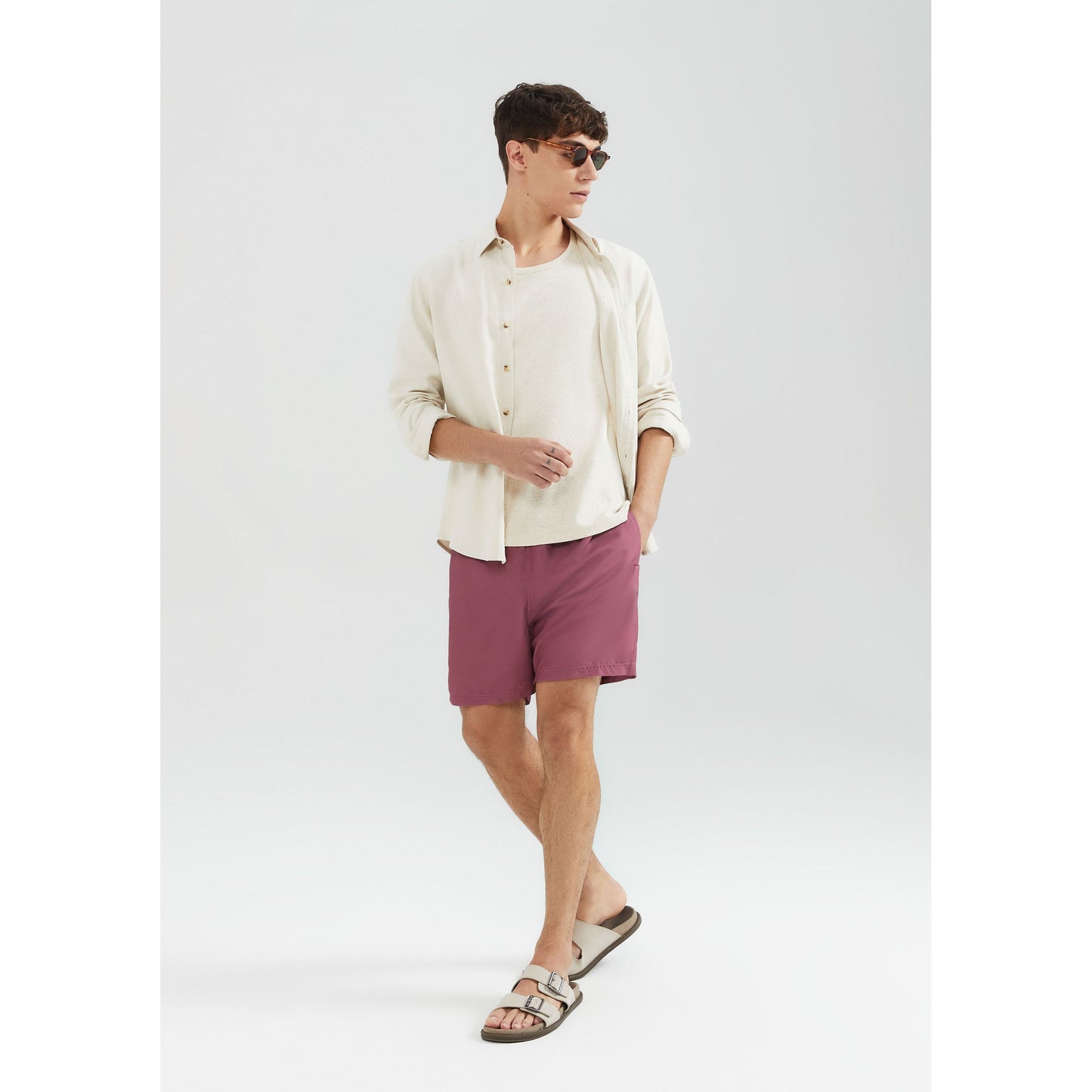 Pantaloncini da bagno Basic da uomo