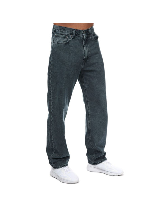 Jeans Levi's Stay Loose Hook senza erbacce da uomo blu