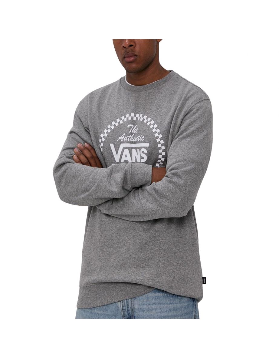 Felpa atletica a girocollo in cotone casual Pullover di Vans da uomo