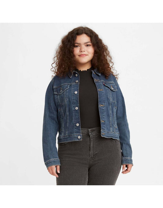 Giacca Levi's Original Trucker da donna in blu