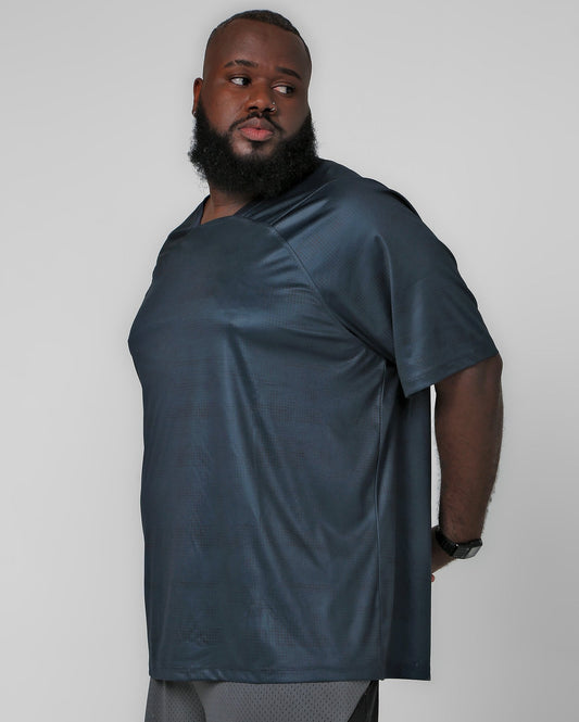 Men's Plus Size Blue Sports T-Shirt | Bodywork by Riachuelo