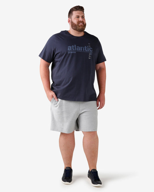 Pantaloncini da bagno Allman Basic Plus Size - Grigio chiaro
