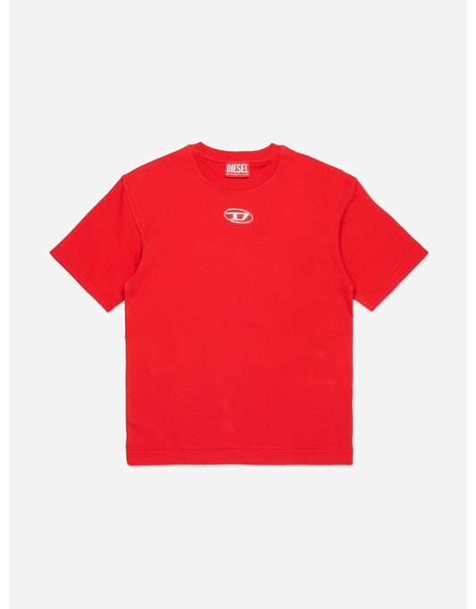 Boys' Red Oval D T-Shirt