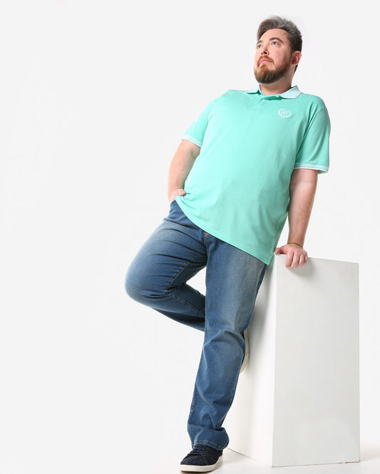Polo Basic Plus Size - Verde