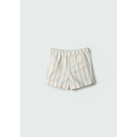 Shorts de linho para bebê menino