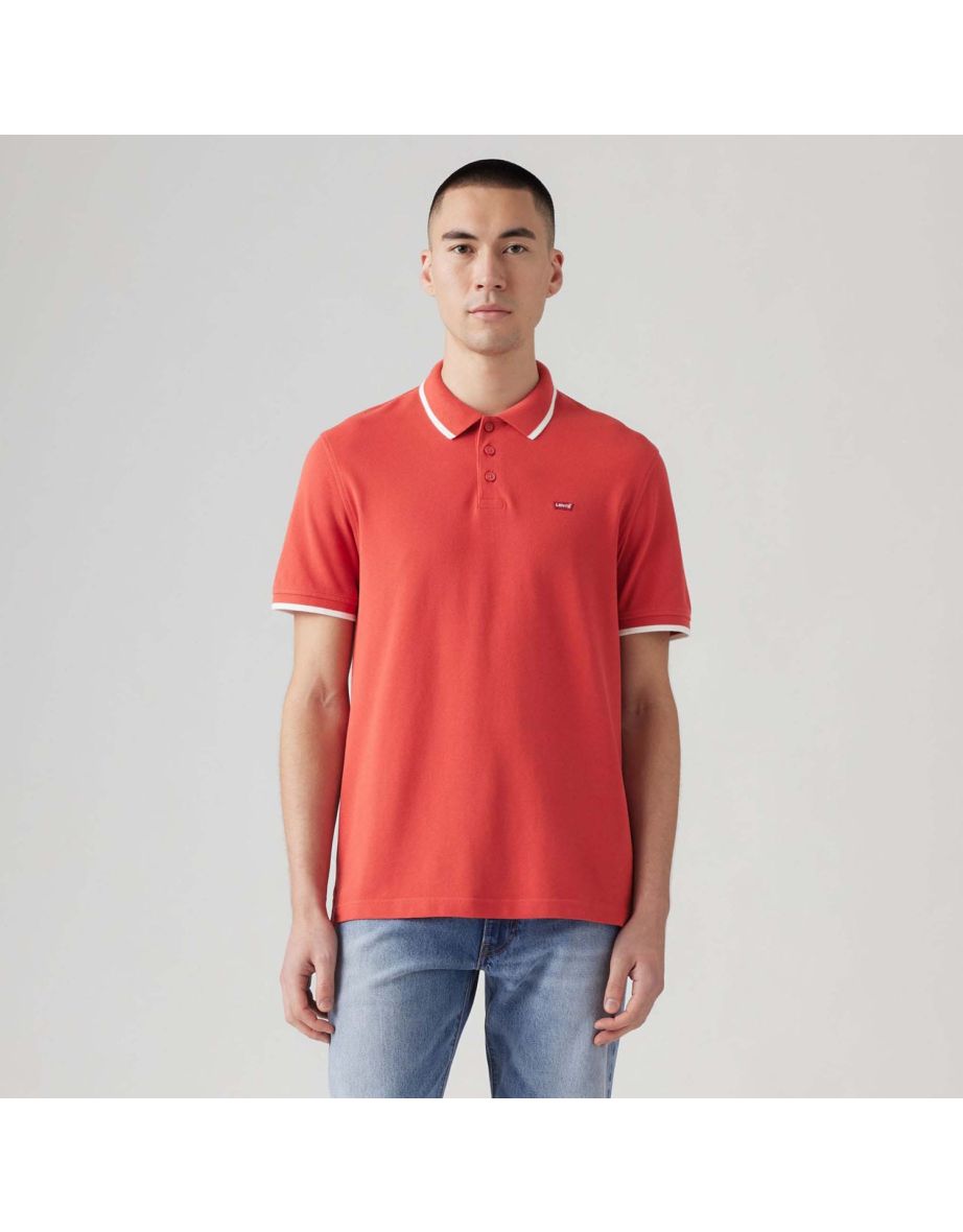 Polo de hombre Levi's Housemark Tipped de color rojo