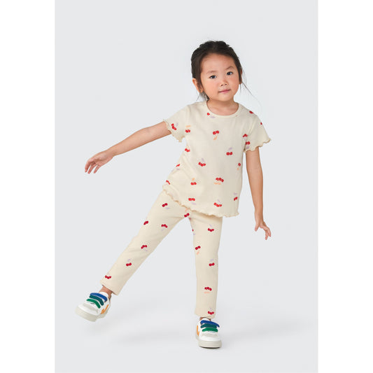 Toddler Girl's Striped Leggings