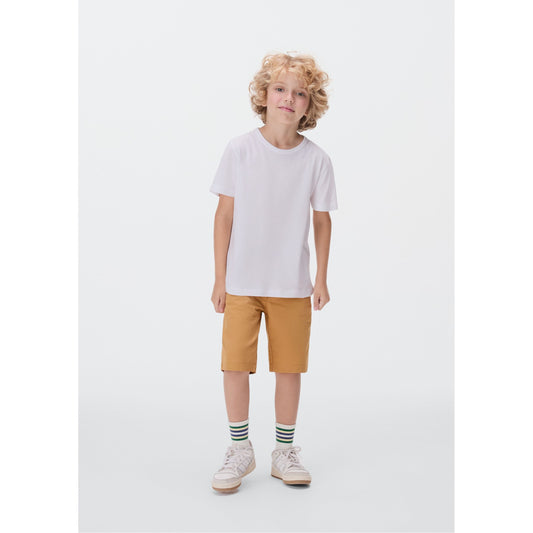 Maglietta Basic Slim Fit a maniche corte da ragazzo