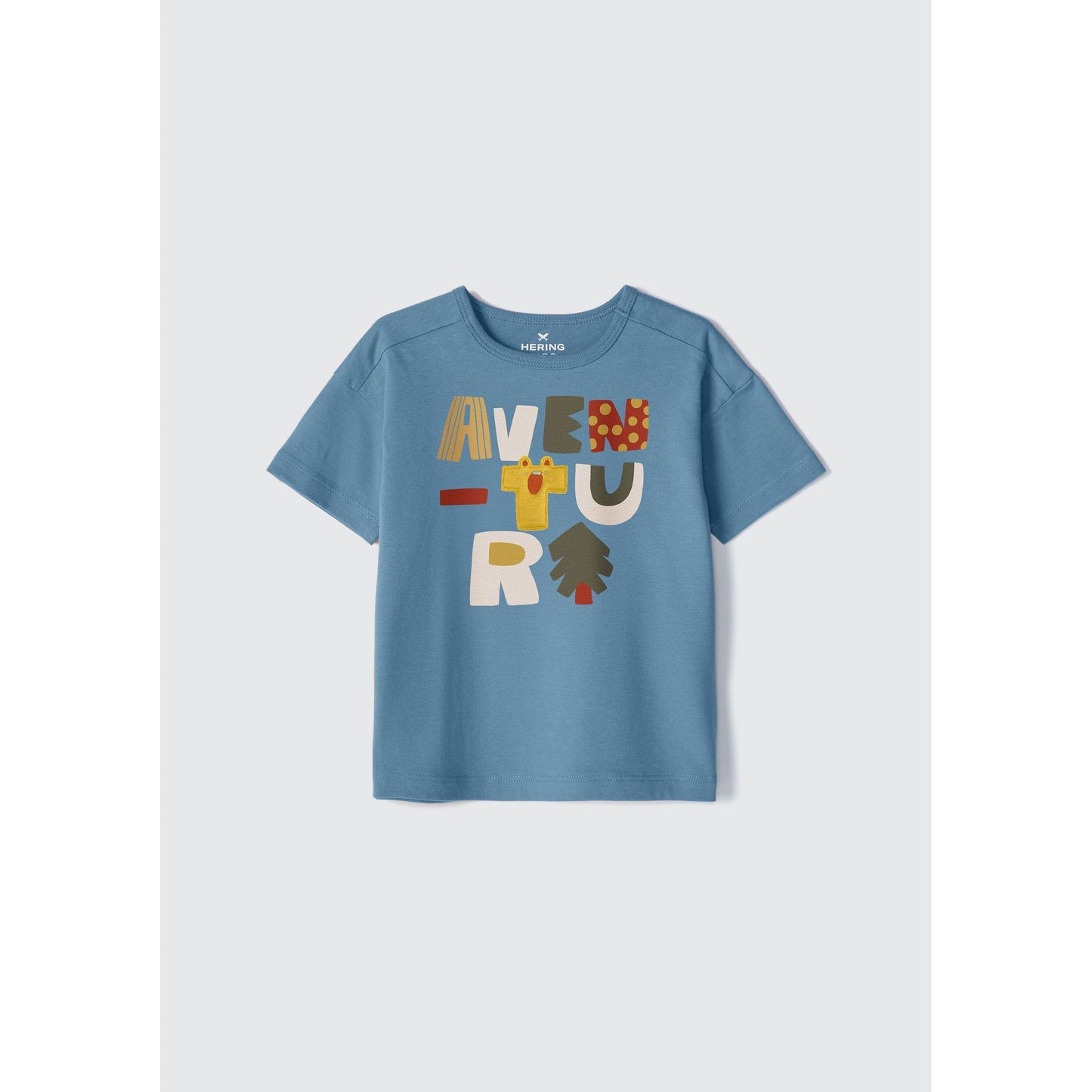 Camiseta de niño con estampado interactivo
