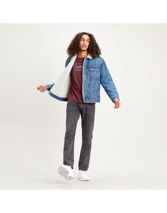 Chaqueta vaquera Tipo 3 con forro de sherpa