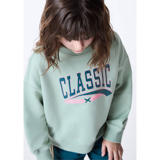 Sudadera estampada para niña