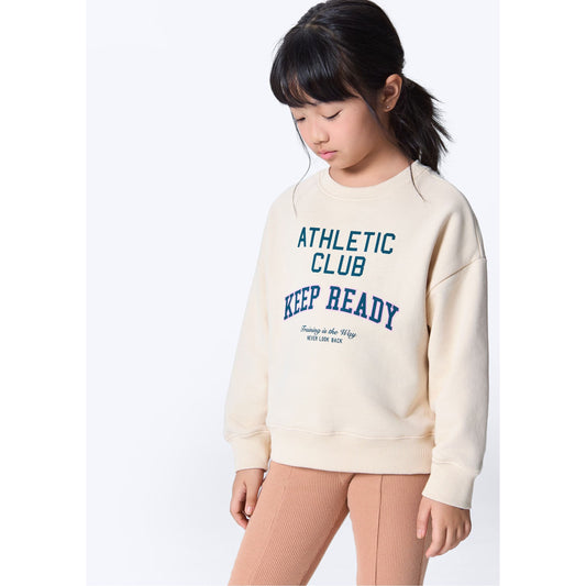 Maglione stampato da bambina
