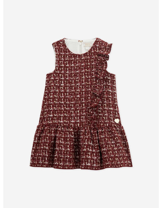 Vestito senza maniche Guess Girls Red Tweed