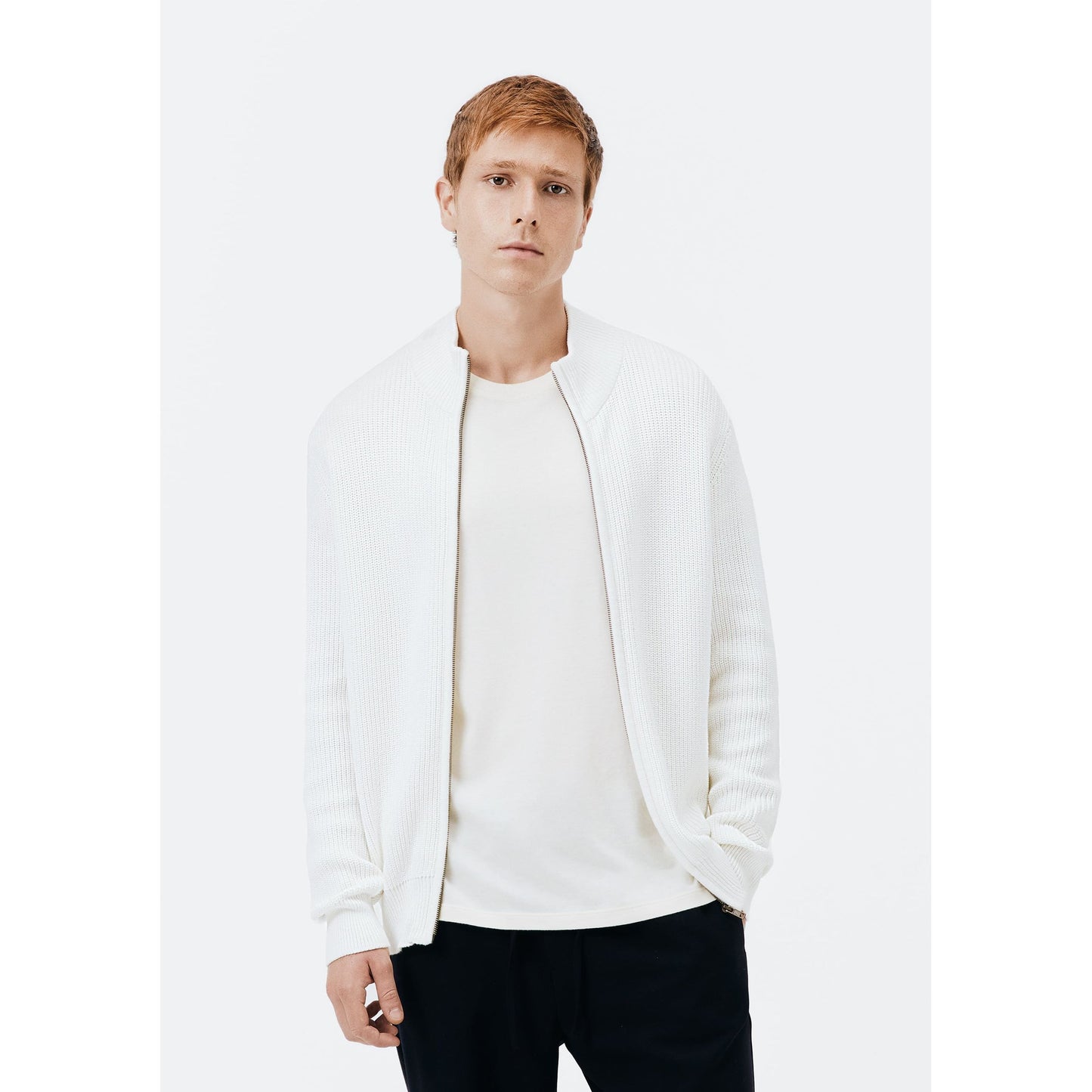 Giacca da uomo in maglia