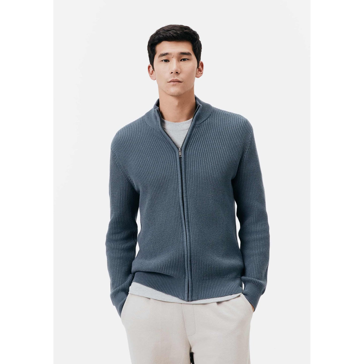 Chaqueta de punto para hombre