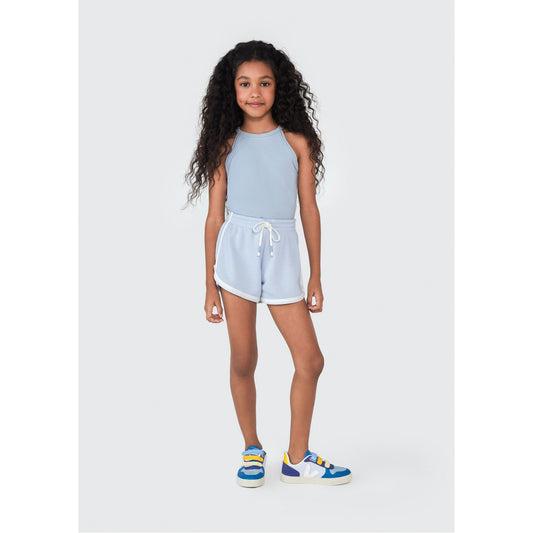 Canotta Basic a coste da bambina