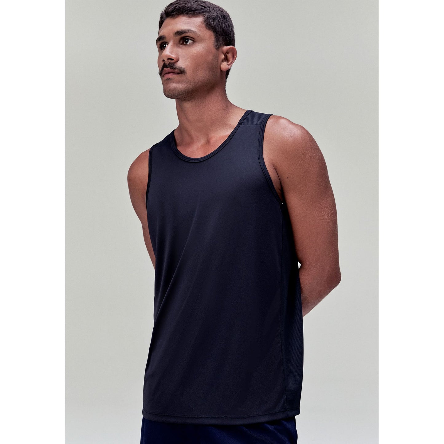 Canotta sportiva testurizzata da uomo